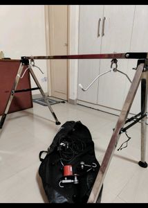 Pink Baby Cradle with Motor