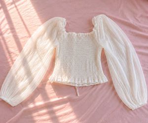 Chic White Smocked Puff Sleeve Top
