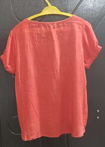 Chic Lace-Up Tunic Top