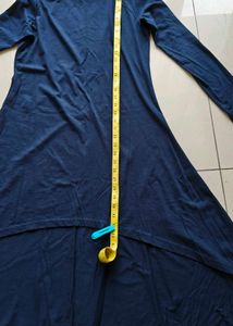 High low midi body hugging dress