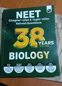 NEET Exam Prep Books - 38 Years of Solved Question