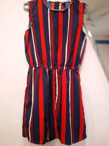 Striped Jumpsuit
