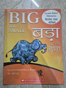 Big and Small - Hindi Learn Opposites Book