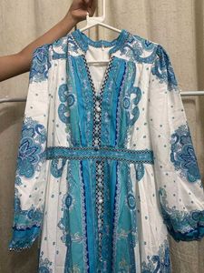 Bohemian Print Maxi Dress