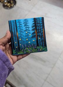 Mini Forest Landscape painting