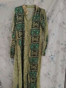 Bohemian Print Maxi Dress