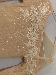 Sparkling Sequined Long Sleeve Dress