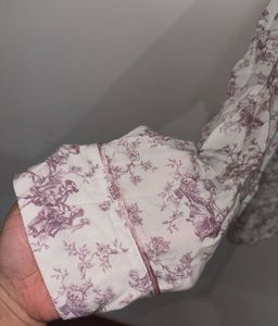 Vintage Floral Pajama top