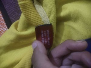 Yellow Puma Sweatshirt