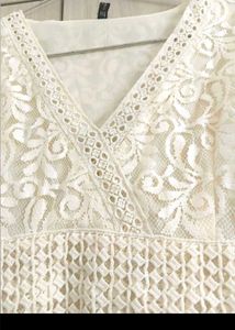 White Lace Dress(NEW)