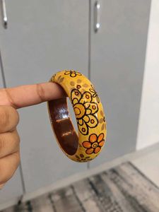 ✨ Y2K Fairycore Statement wooden Bangle Set
