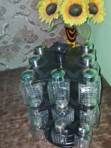 Rotating Spice Rack - 24 Jars