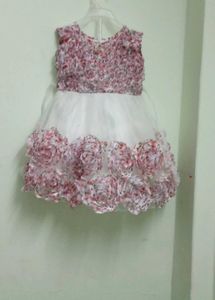 Beautiful Floral Baby Girl Dress