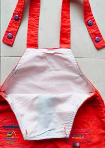 Denim Dungaree Clothing Set