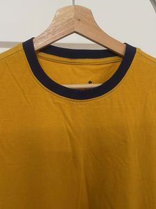 Men's Mustard Ringer T-Shirt
