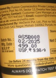 Dr. Sheth's Ceramide &amp; Vitamin C Sunscreen