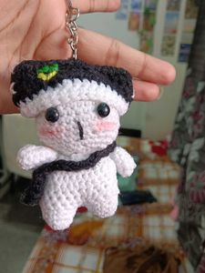 Handmade Crochet Plush keychain