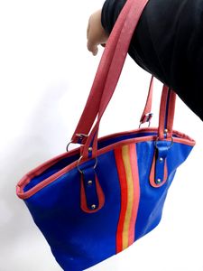 Vintage Striped Tote Bag
