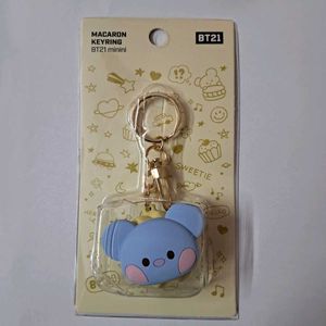 BT21 Minini Macaron KOYA Keyring Key Holder