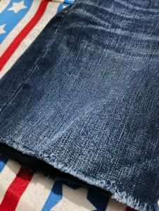 Blue Denim Shorts