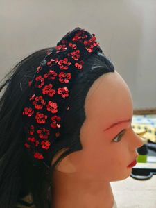 Combo Of Hairband And Bow Clip