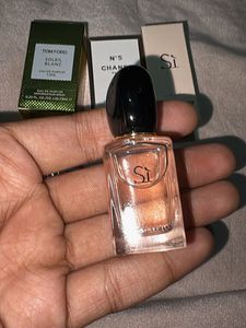 combo of three expensive perfumes