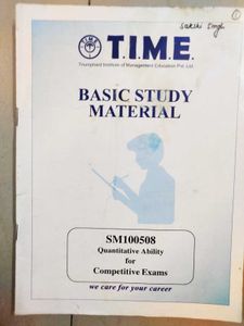 TIME Study Material For CAT Preparation With Test