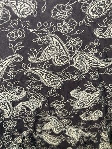 Primark Navy Paisley Print Sleeveless Top