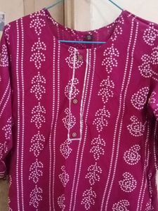 Bandhani Top + Skirt