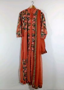Peach Designer Suit