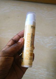Dr.Rashel Rice Water Night Cream, Deep Moisturizin