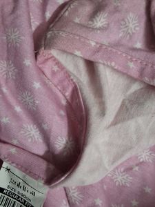 Pink Dot Print T-Shirt