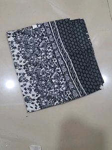 Elegant Grey Floral Scaff