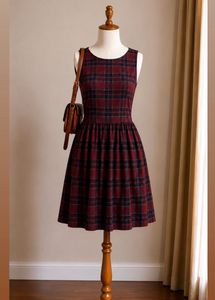 American Eagle Mini Plaid Dress (NEW)