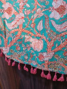 Anouk Women Floral Tassel Kurta with Palazzos