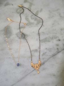 Minimalist Evil Eye Pendant Chain &amp; Traditional Go