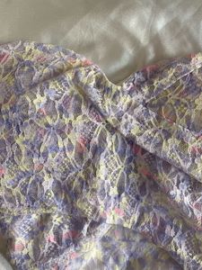 Floral Lace Tube Top