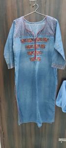denim kurti no flaw size issue