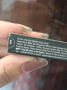Swiss Beauty Bold Felt Tip Eyeliner