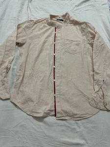 Casual Band Collar Shirt