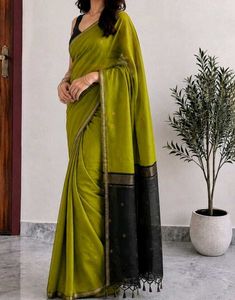 Maheshwari cotton saree with separate blouse