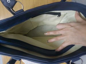 Vintage Blue Shoulder Bag