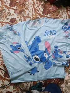 Cute Stitch Pajama Set