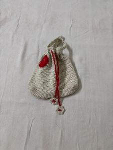 🆕Crochet Drawstring Hobo Hand/Shoulder Bag