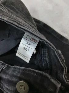 Classic Grey Wash Jeans