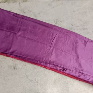 Purple Silk Saree