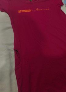Fuchsia T-Shirt Dress 💅🏻