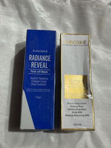 Suroskie Radiance Mask &amp; Feather Moisturiser