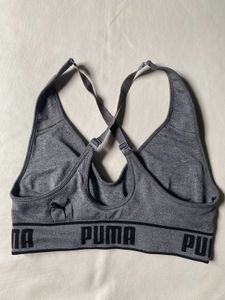 Puma Gray Sports Bra