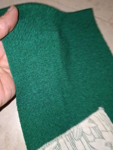 premium Green &amp; Floral Scarf(unused)